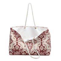 Thumbnail for Weekender, Beach and Day tripper Bag with Alfama Tile in Antique Red