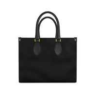 Thumbnail for Premium Textured Nappa Leather - Firm Shopper Tote - 5 Colors - 2 Sizes