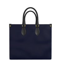 Thumbnail for Premium Textured Nappa Leather - Firm Shopper Tote - 5 Colors - 2 Sizes