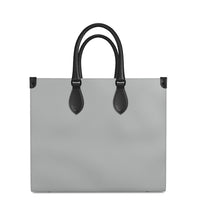 Thumbnail for Premium Textured Nappa Leather - Firm Shopper Tote - 5 Colors - 2 Sizes