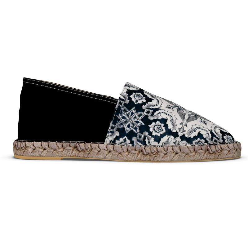 Flat Espadrilles With Alfama Lisbon Esquina Tile in 2 Colors