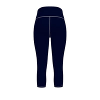 Thumbnail for High-Waisted Capri and Full-Length Leggings With With Trim (Four Colors)