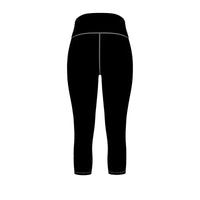 Thumbnail for High-Waisted Capri and Full-Length Leggings With With Trim (Four Colors)