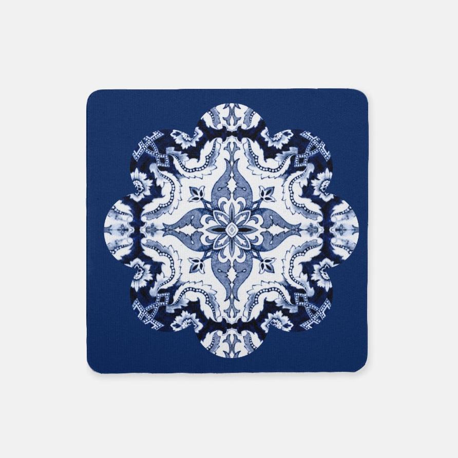 Neoprene Coaster Set (4) - Alfama Esquina Tile