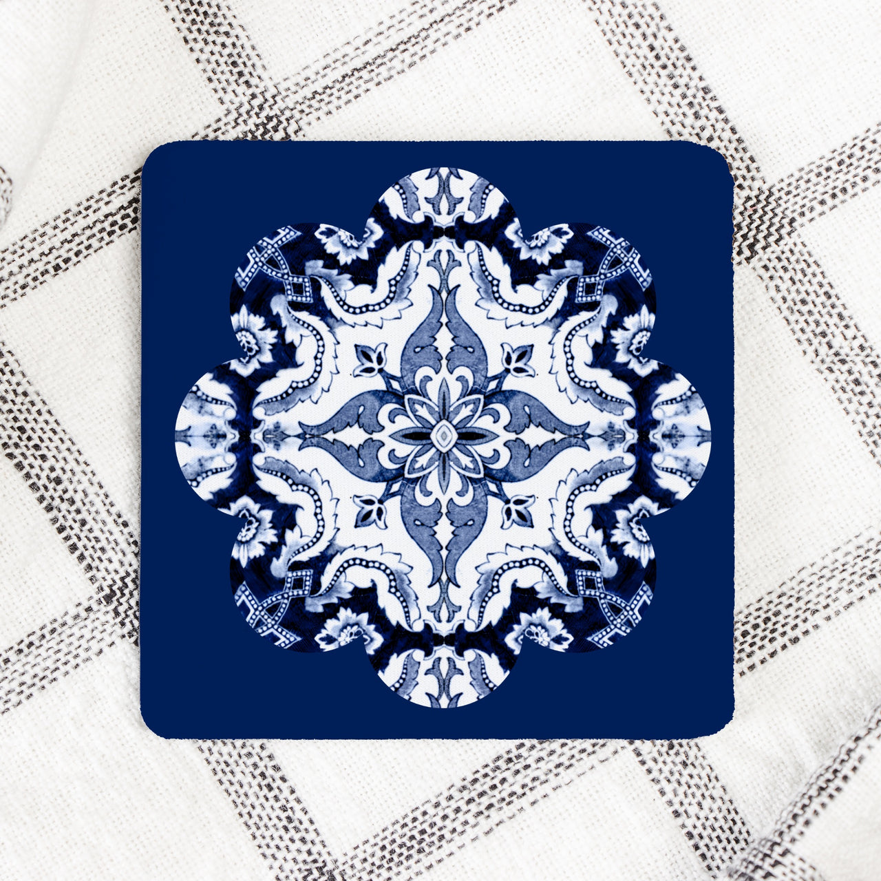 Neoprene Coaster Set (4) - Alfama Esquina Tile