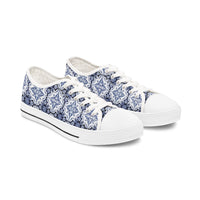 Thumbnail for Women's Low Top Sneakers - Alfama Tile Grid - Available in Four Colours