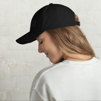 Thumbnail for Força Black Stealth Unisex Hat - Flat Embroidered Print - Dad Hat Style