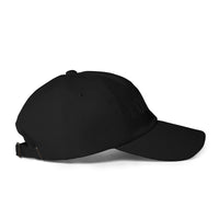 Thumbnail for Força Black Stealth Unisex Hat - Flat Embroidered Print - Dad Hat Style