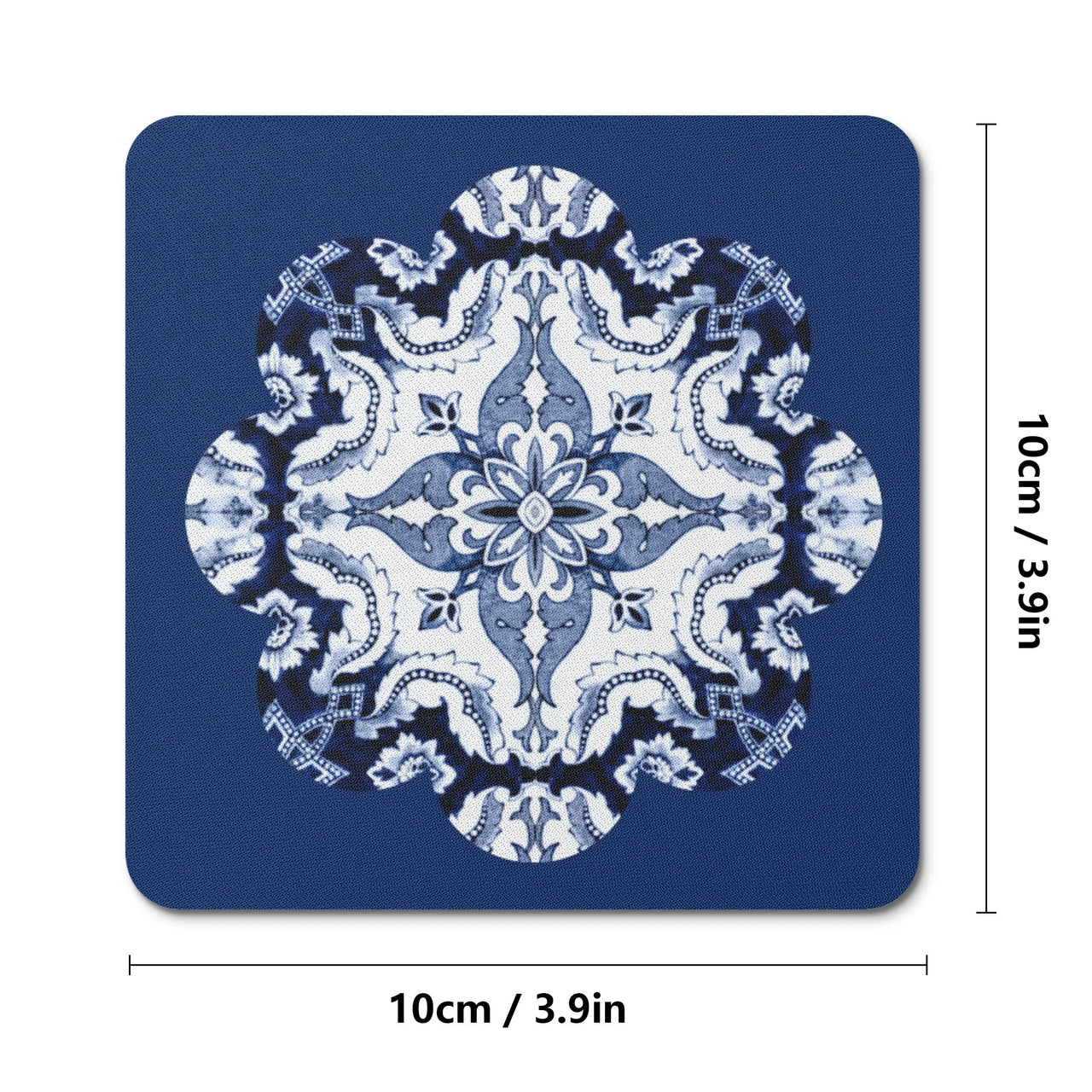 Neoprene Coaster Set (4) - Alfama Esquina Tile