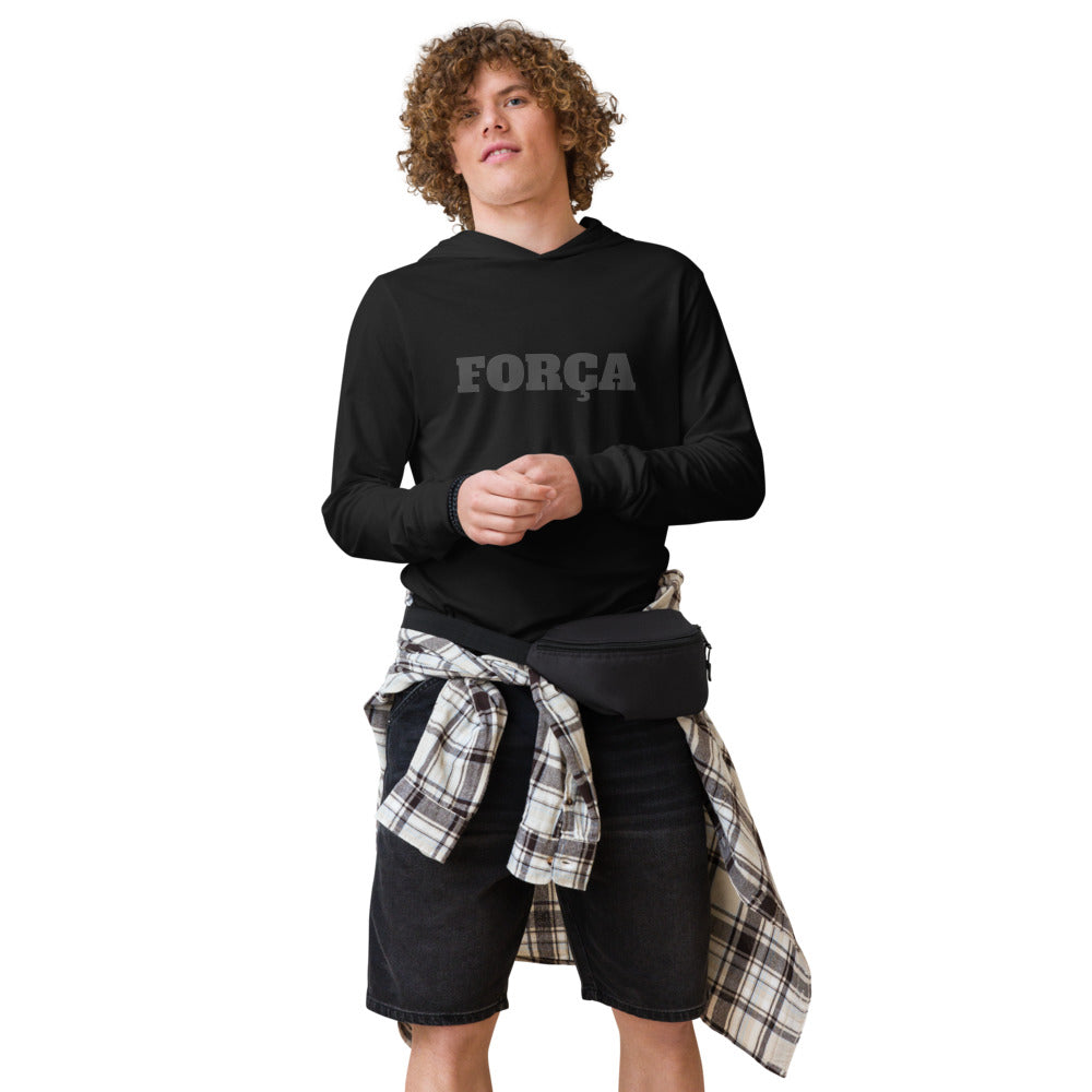 Força Stealth Hooded Unisex Long-Sleeve Tee - 2 Colors