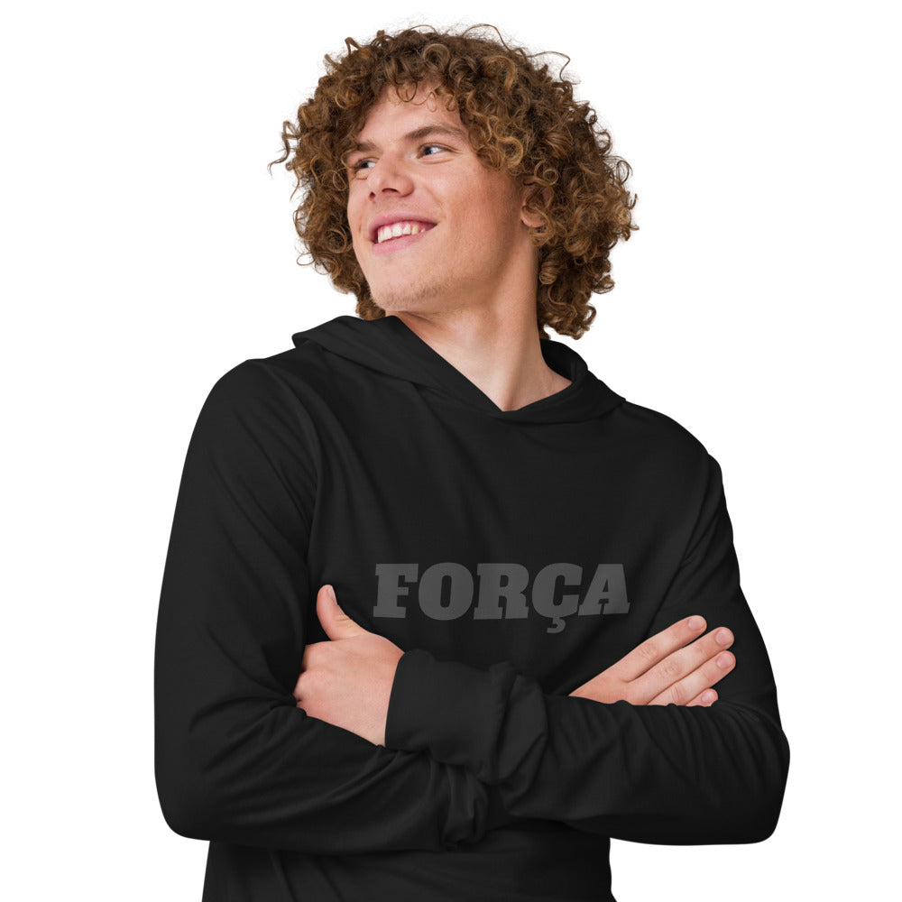 Força Stealth Hooded Unisex Long-Sleeve Tee - 2 Colors